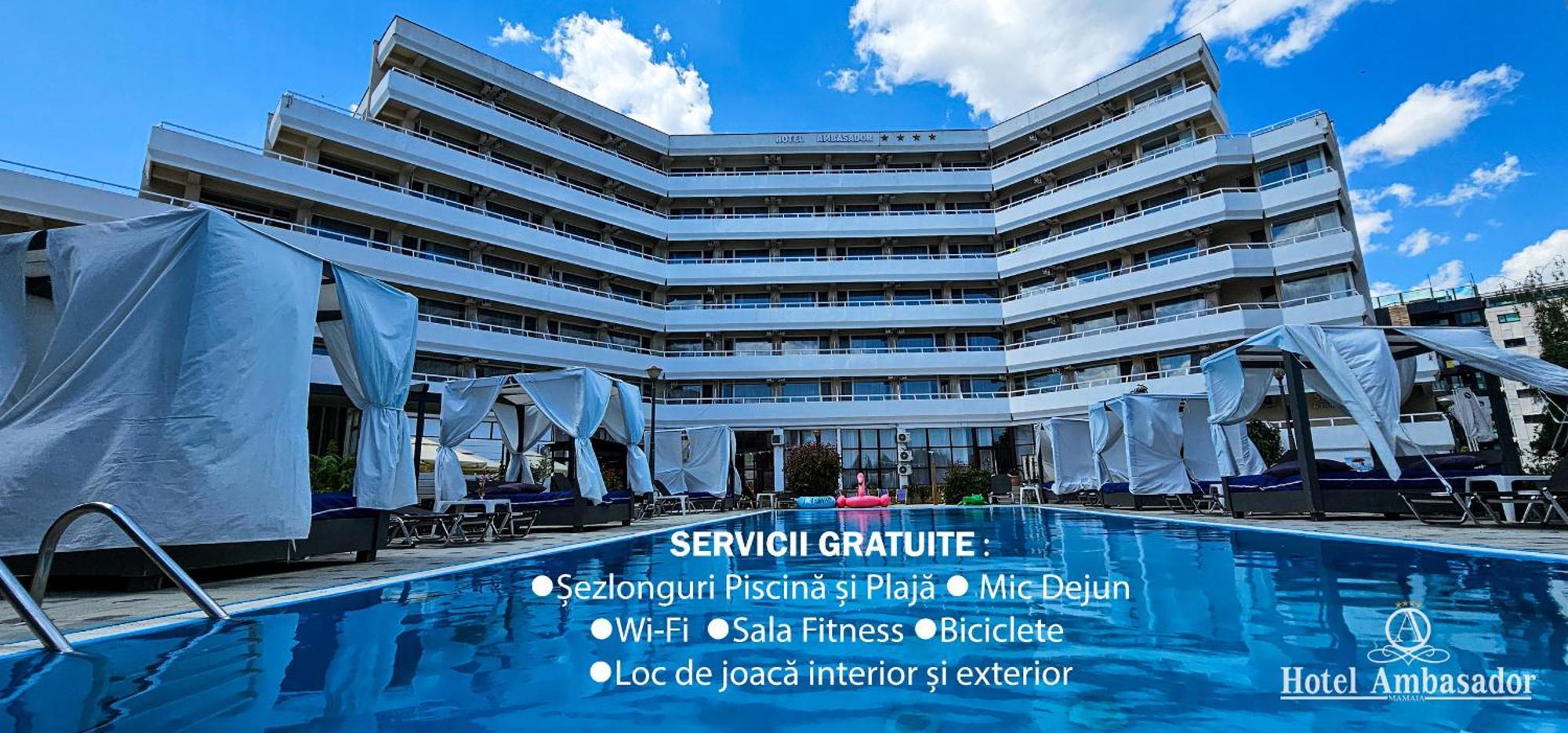 Hotel Ambasador Mamaia Exterior foto
